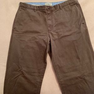 LL bean brown pants